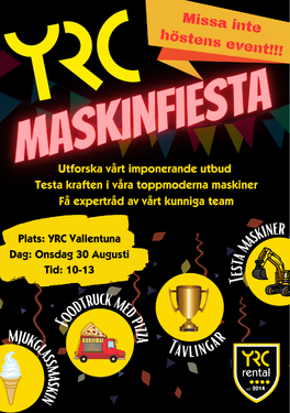 YRC MASKINFIESTA 30 AUG